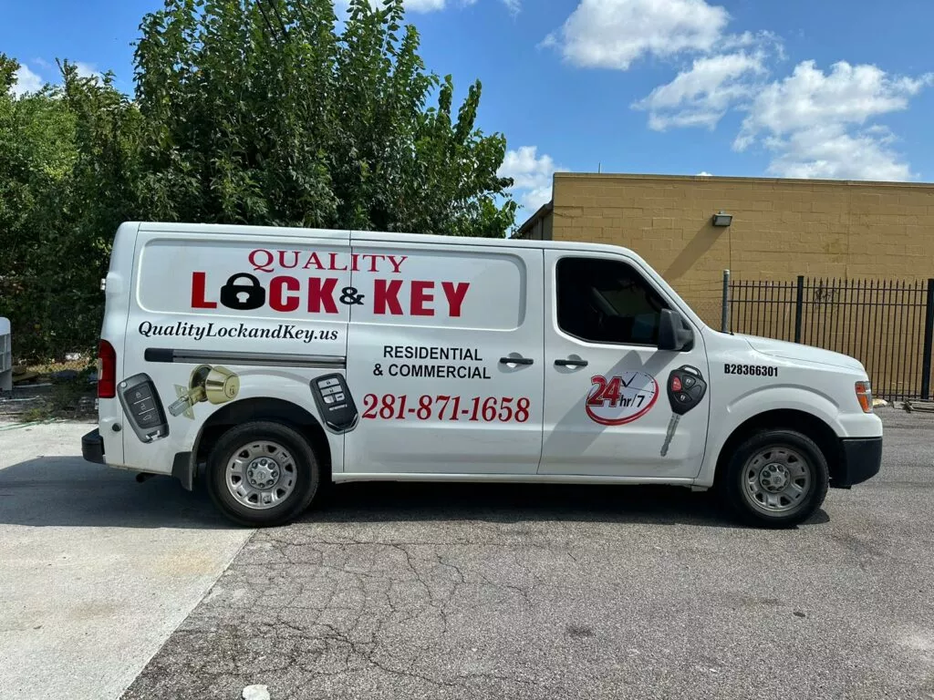 quality lock and key houston truck