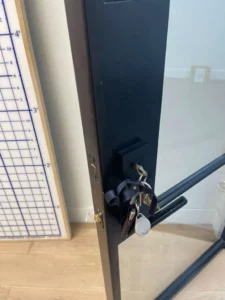 garage entry hardware and lock components, real company service photo 1