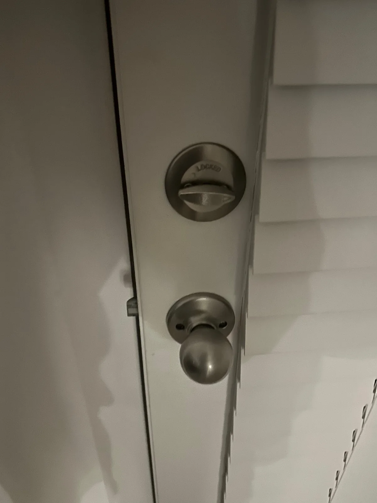 residential exterior locks prepared for rekeying, real company service photo 3